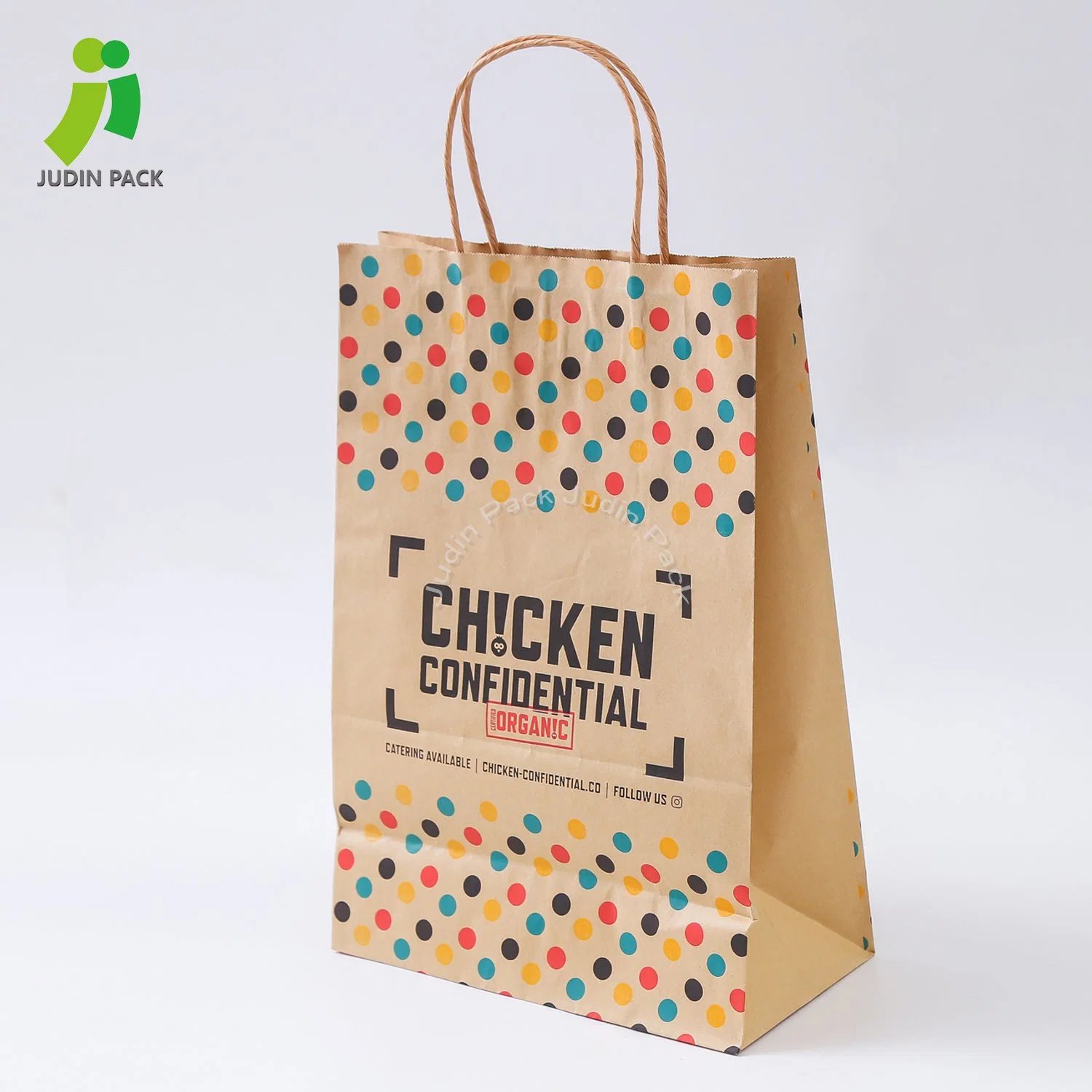 Wholesale/Supplier Recyclable Shopping Gift Kraft Paper Grocery Bag