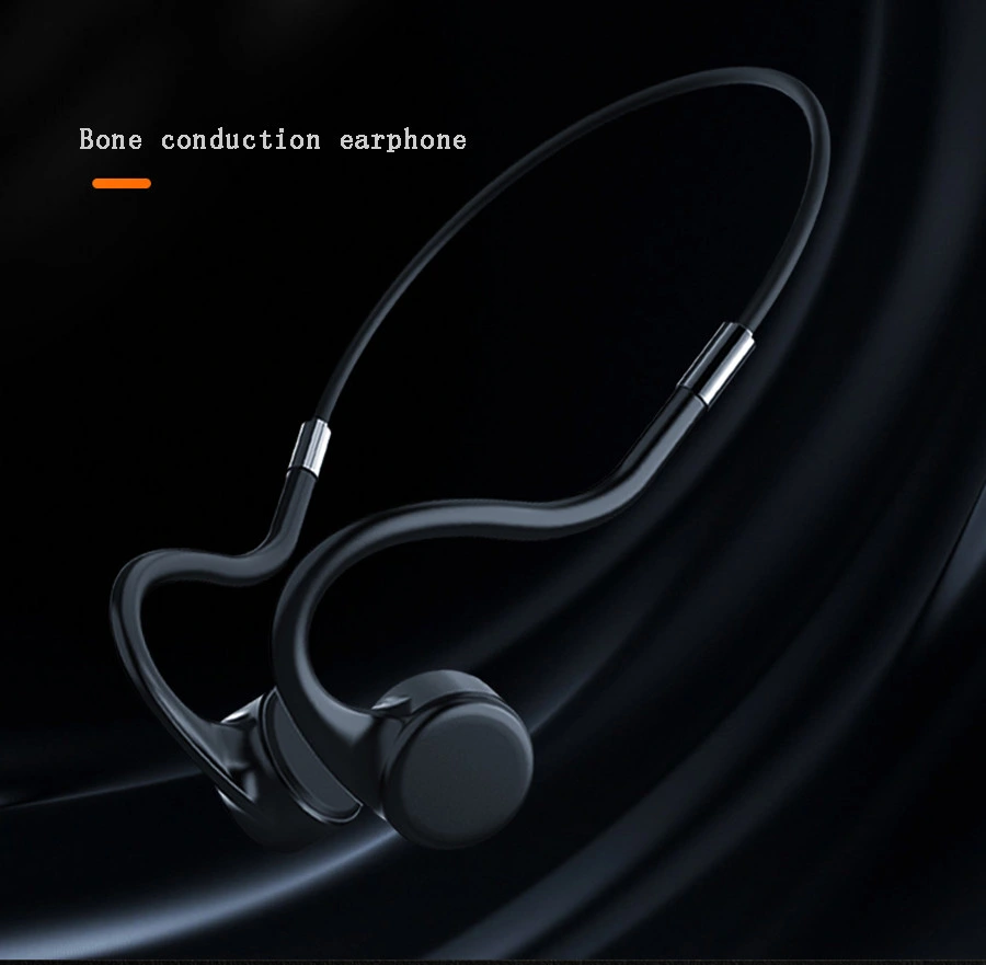 Bone-Conduction Wireless Headphone Microphone Noise Canceling Bluetooth Headset