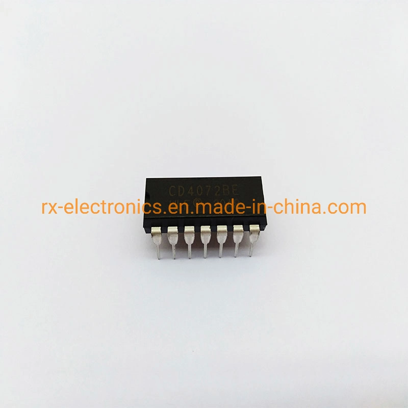 Logic Chip IC or Gate 4 Input, CD4072be, DIP-14 Integrated Circuit, Electronic Component