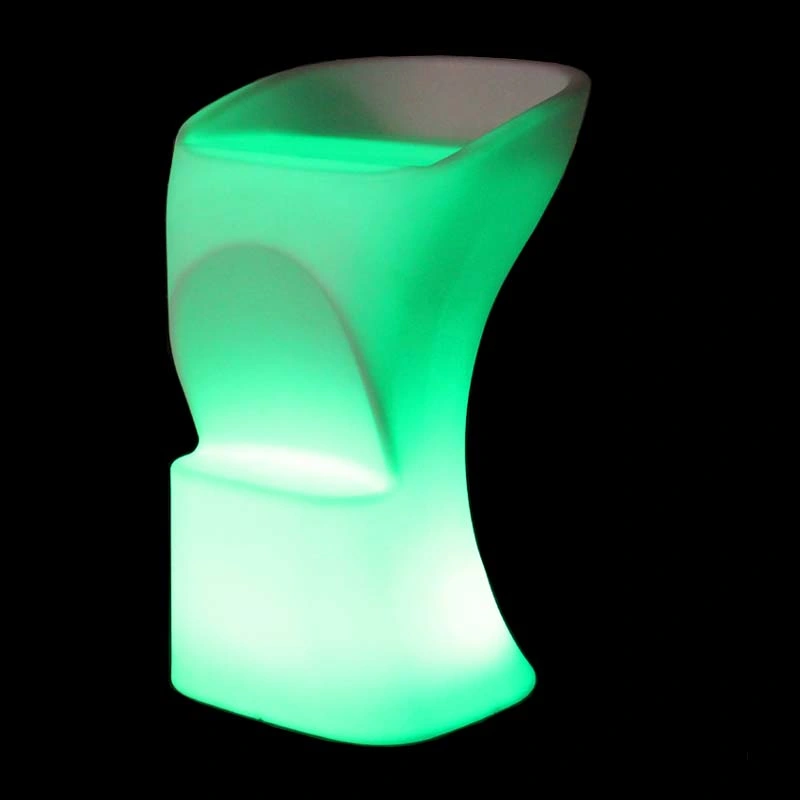 Modern Outdoor Patio Furniture Plastic LED Gaming Chair Used Nightclub Furniture for Sale
