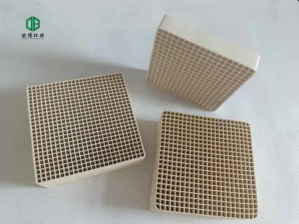 Cordierite Mullite Honeycomb Ceramic Heat Storage Substrates Accumulation