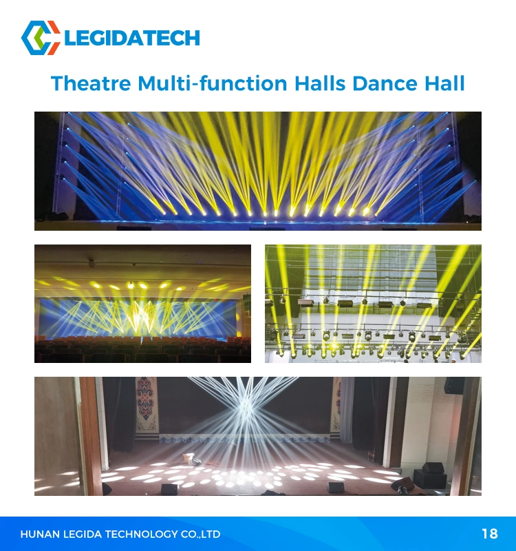 Legidatech LED Double Prism DMX Control 350W Stage Lighting Equipment Stage Lighting