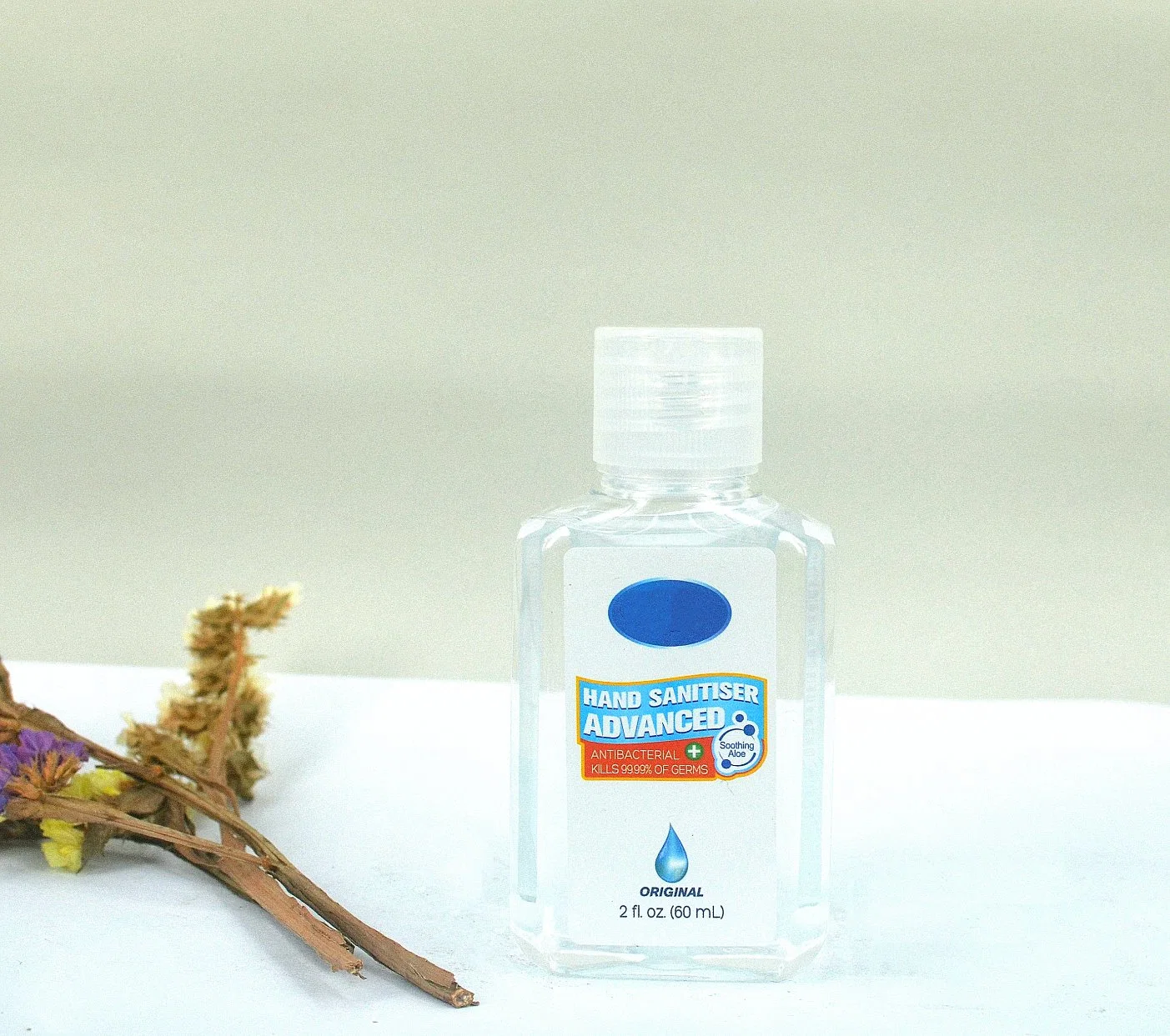 60ml Private Label Wash Free Moisture Disinfectant Alcohol Hand Sanitizer Gel Ce Certification