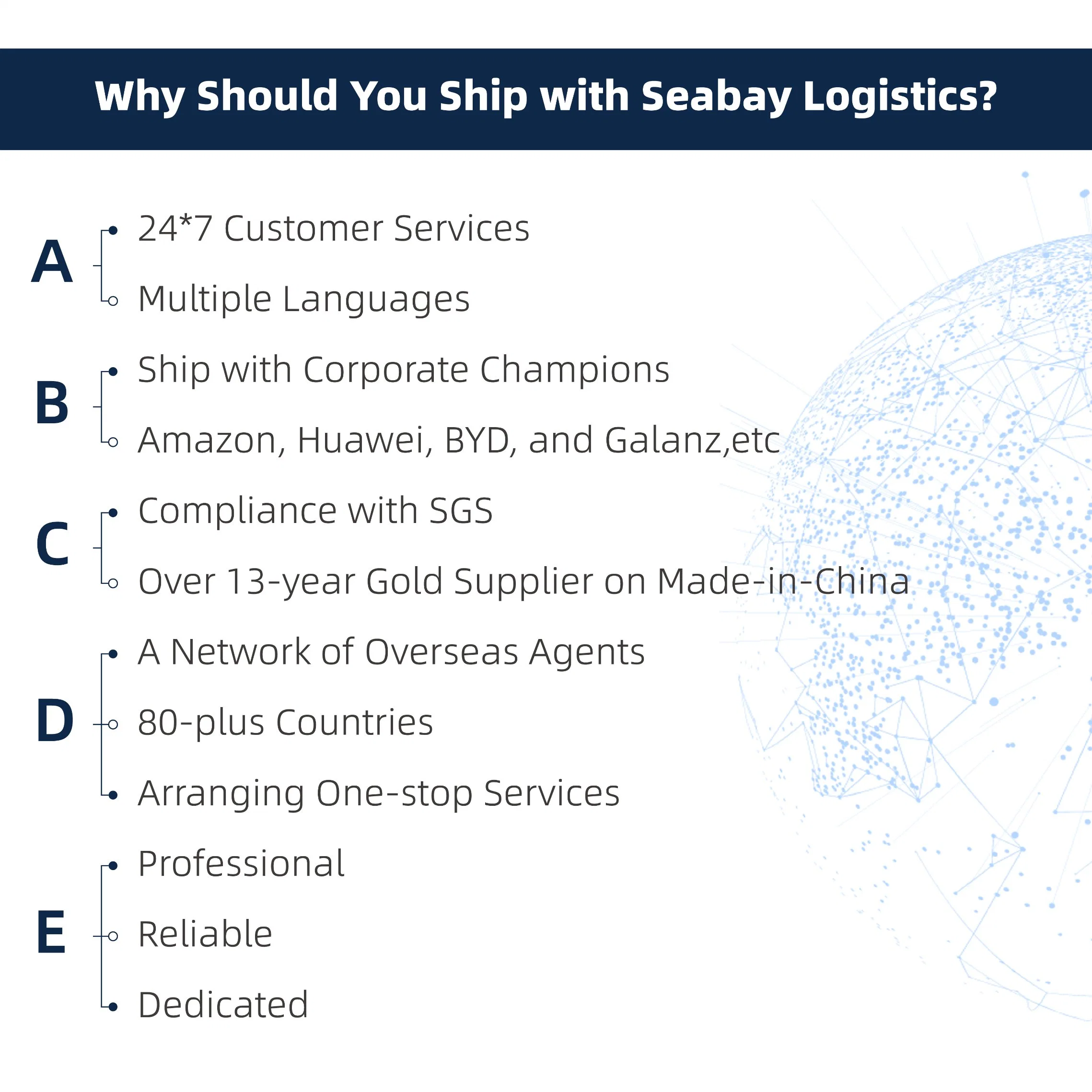 China Freight Forwarding Service to Worldwide or Reliable Air Sea Freight Agent