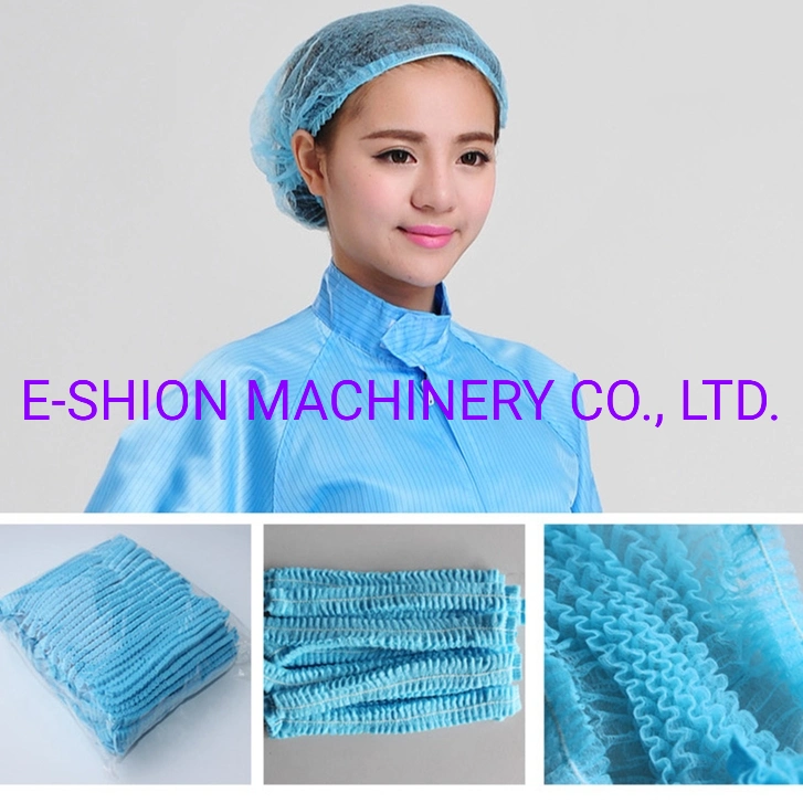 High Speed Nonwoven Bouffant Cap Making Machine