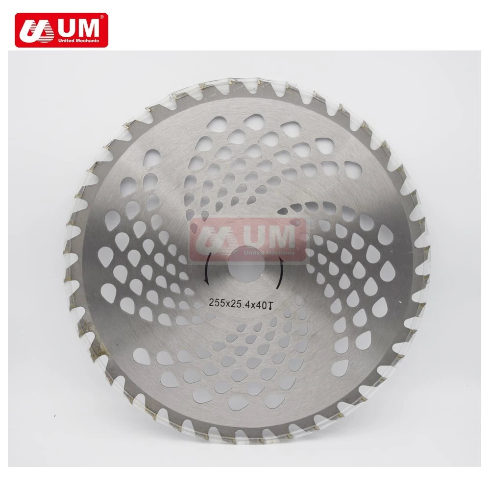 Um Spare Parts Alloy Steel Metal Brush Cutter Alloy Blade