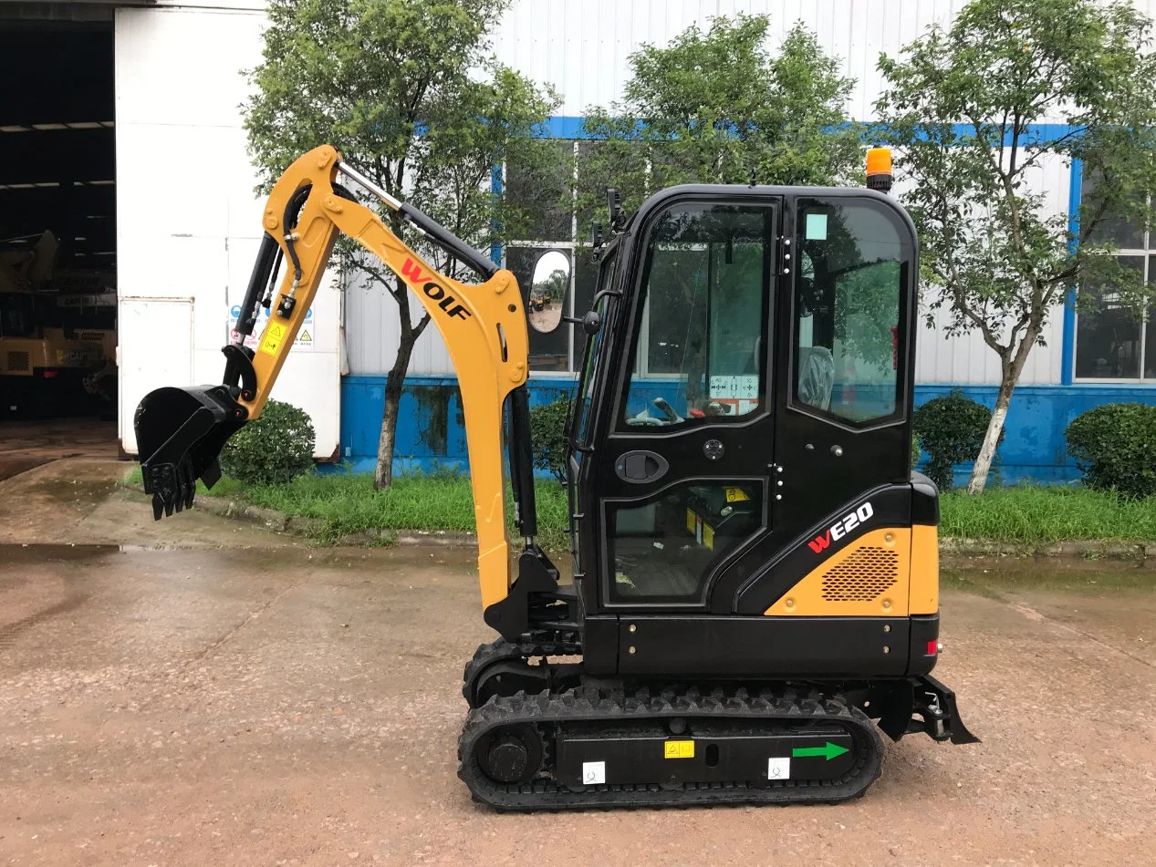 Wolf 1 Ton - 2 Ton Mini Excavators for Europe Market