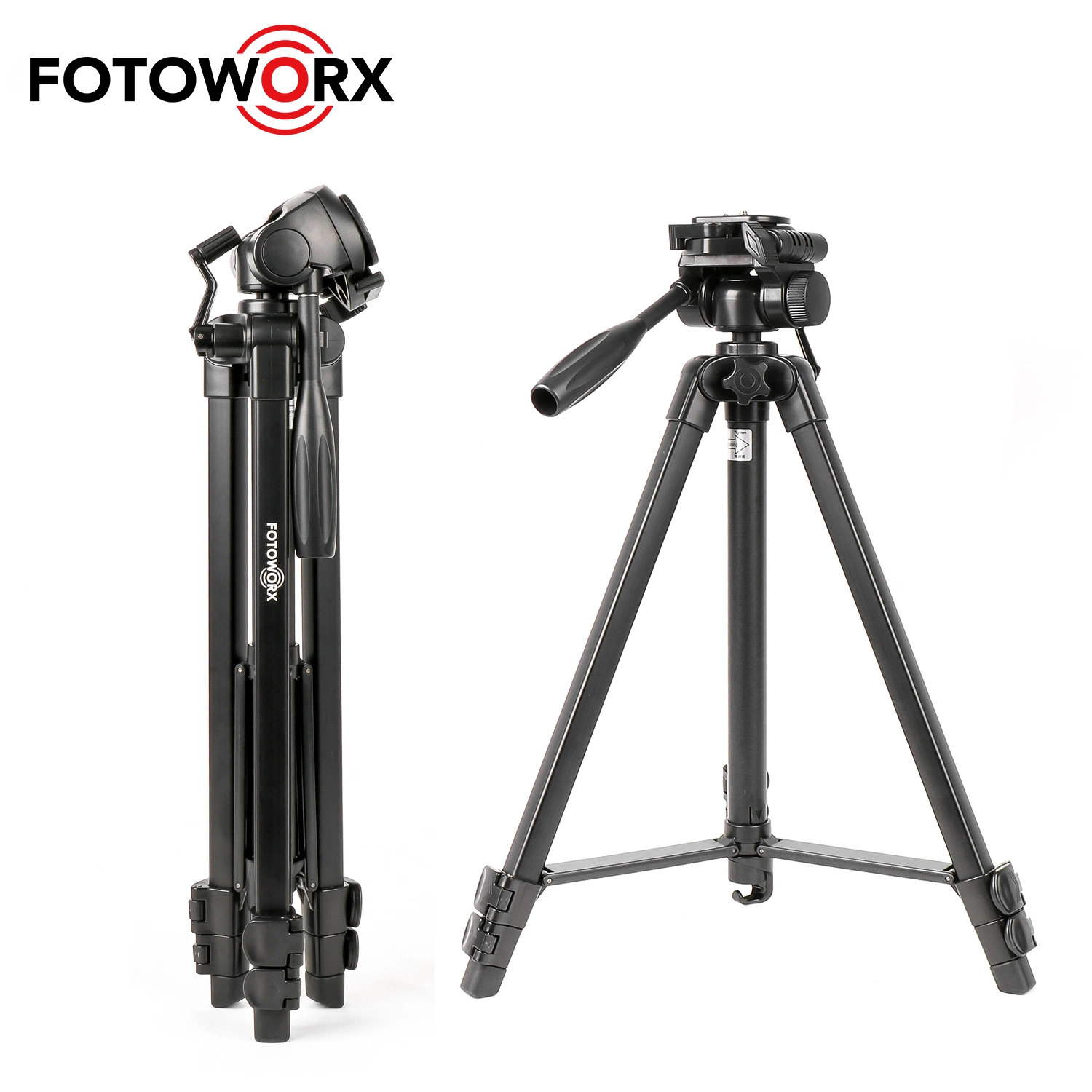 Fotoworx 131cm Portable Lightweight Tripod for DSLR Camera