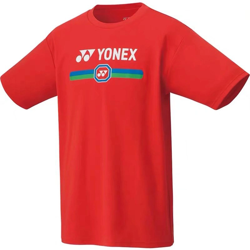 Badminton Shirt Quick Drying Sweat Absorbing Short Sleeve T-Shirt Team Shirt