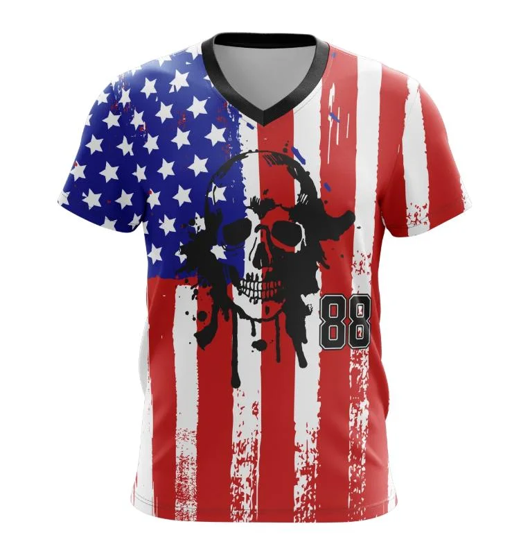 Custom Made Sublimated Men Pullover Crew Neck Baseball Jersey T-Shirt Uniform