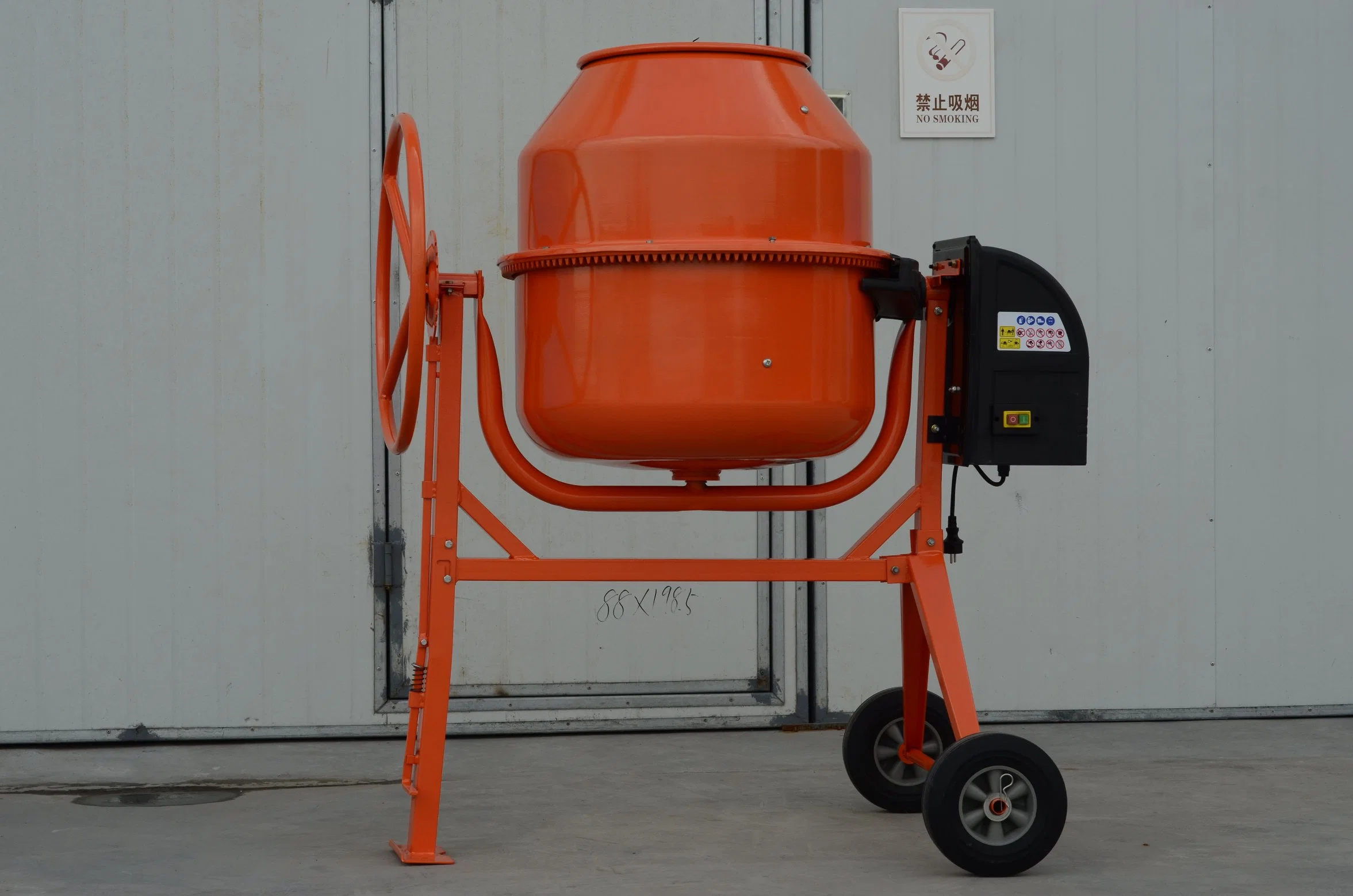 Professional Wheel Barrow Type Concrete Mixer Cement Mixer