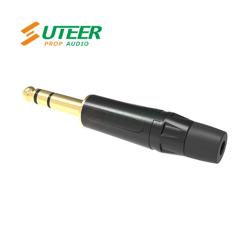 6.3mm Stereo Phone Plug Gold Plated