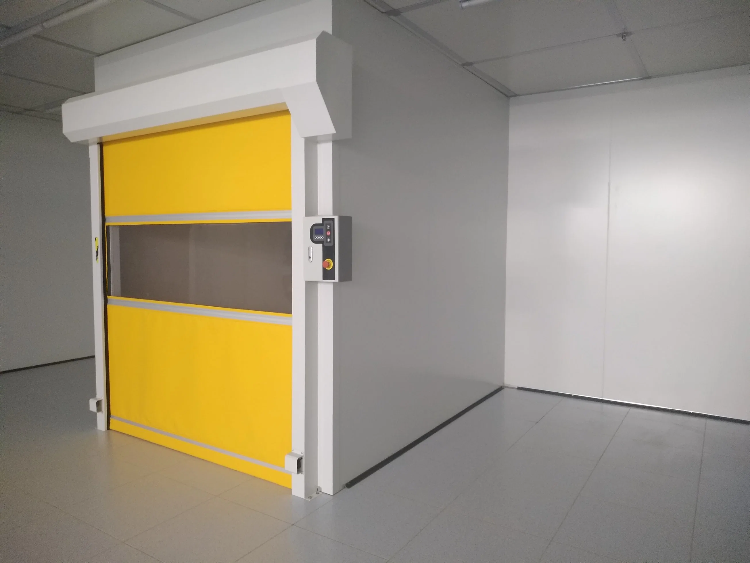 Marya Automatic Industrial Fast Roll Up PVC-Gewebe High Speed Rapid Door für Reinraum