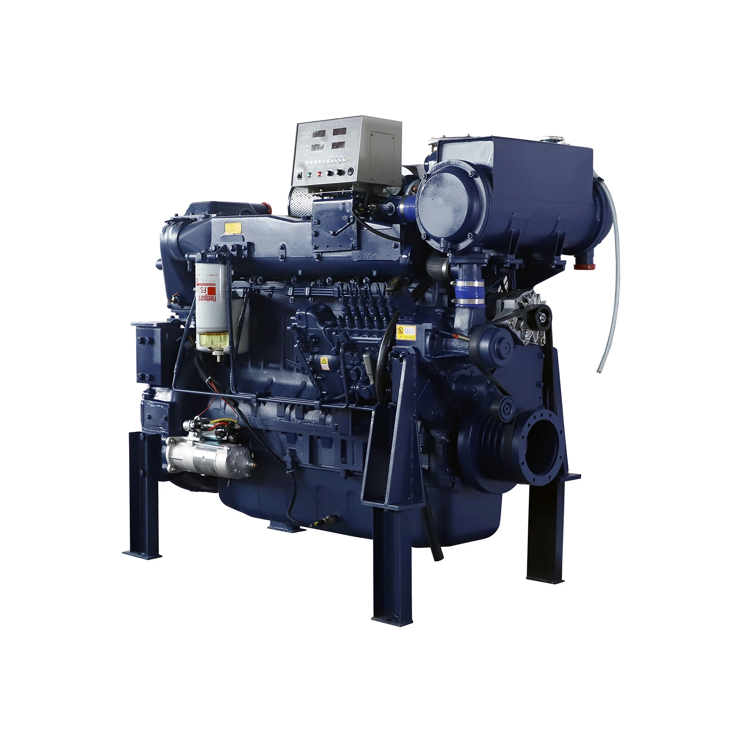 New Condition Water Cooled 4 Stroke Multi-Cylinder Diesel Engines with Electric Start for Ship