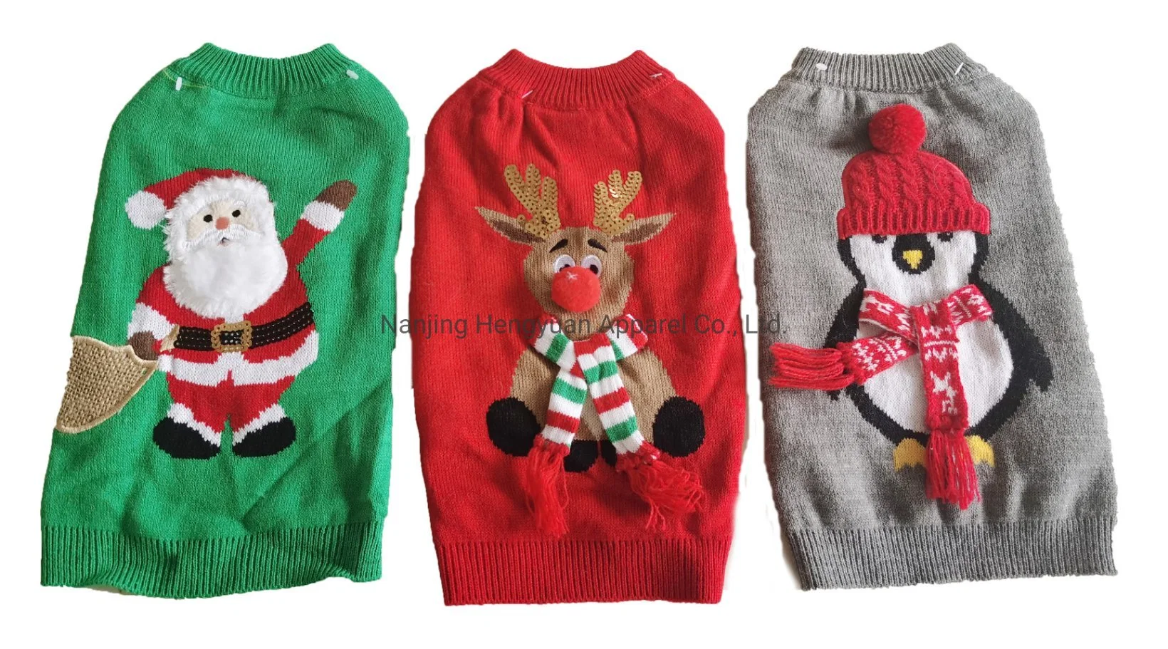 Pets Christmas Kinds of Patterned Fashion Jacquard Dogs Clothes