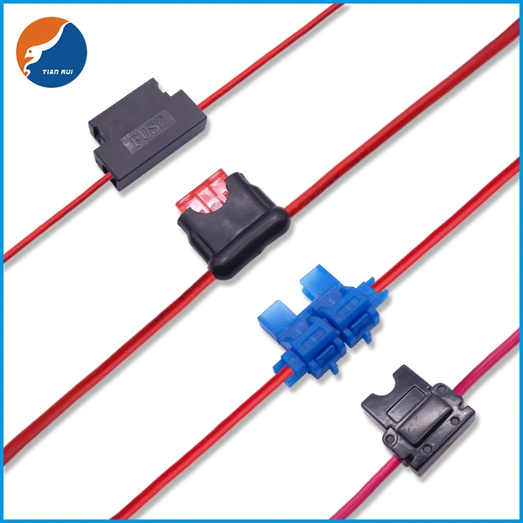 Standard Mini Type Low Profile Plug-in in Line Fuse Holder