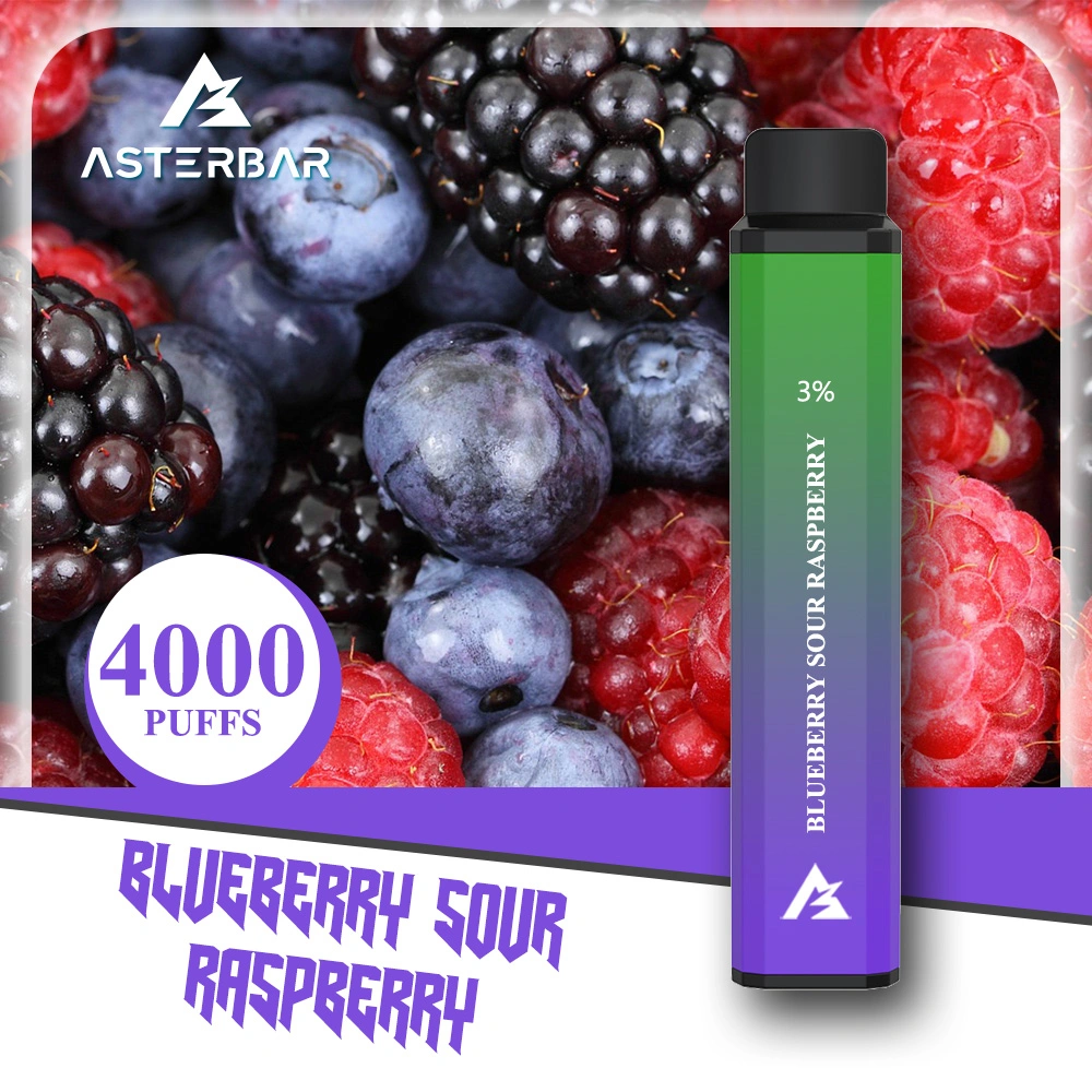 2022 Nuevo arribo Pura sabor 11ml capacidad Asterbar 4000 VAPE Vaporizador