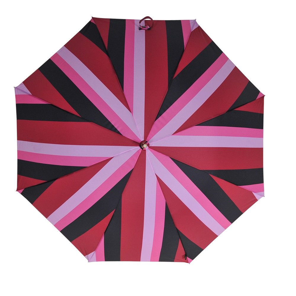 Japanese Style Semi-Automatic Straight Umbrella Custom Print Advertising Umbrella