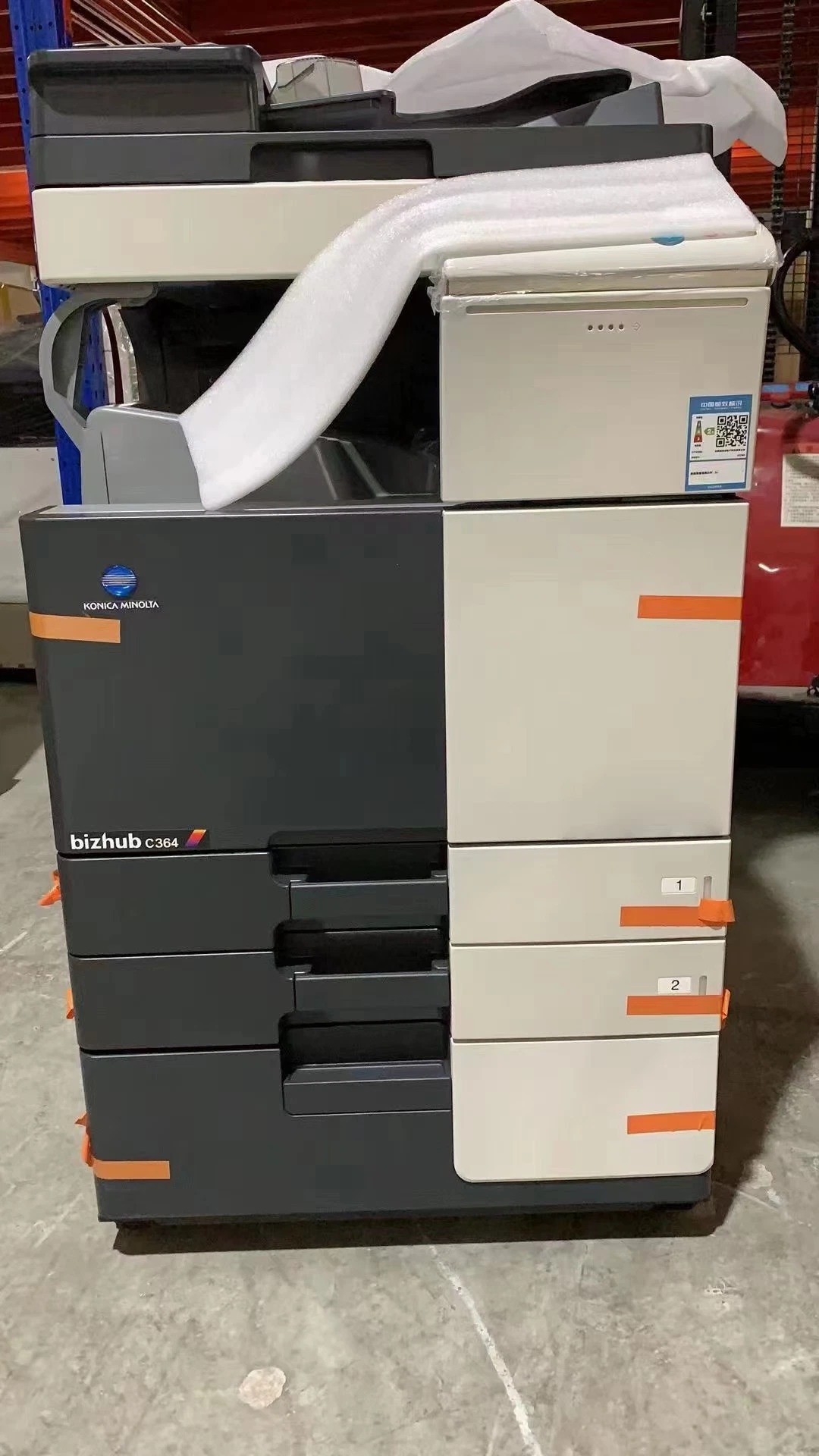 Copieurs utilisés pour la machine à copier Konica Minolta bizhub C364e C364