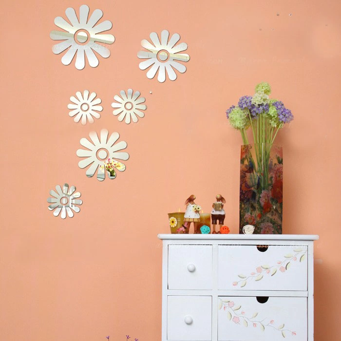 Beautiful Flowers Large Size Home Decoration Wall Stickers