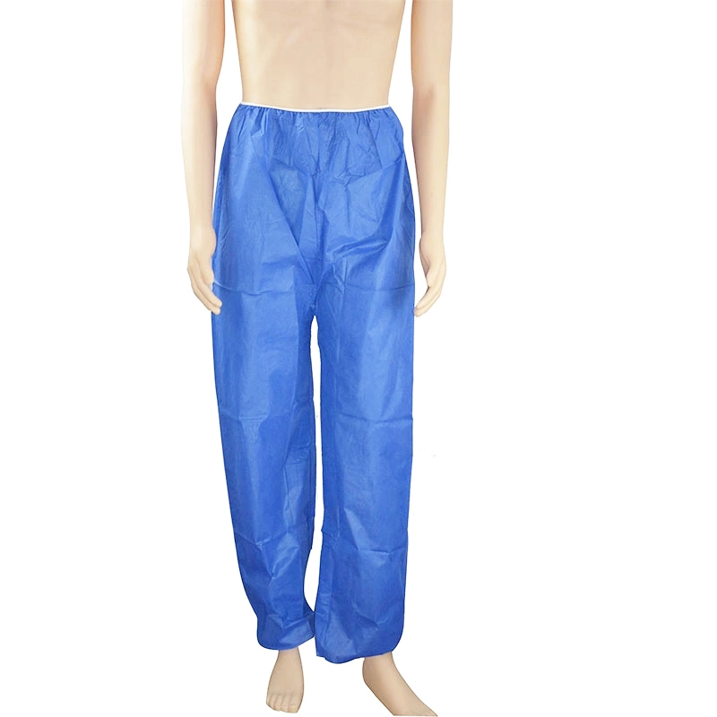 Hospital desechables desechables, bragas, examen Nonwoven Pantalones, pantalones de Pacientes