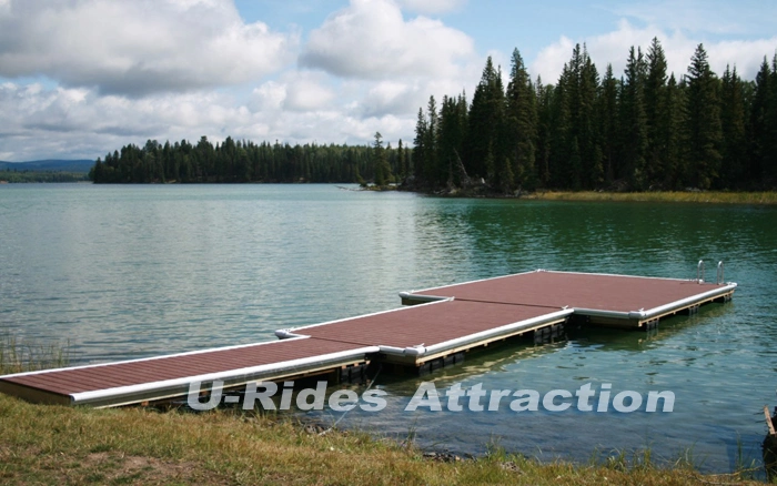 Kunststoff Schwarz Schwimmende Ponton Für Dock Rotomolded Kunststoff Ponton