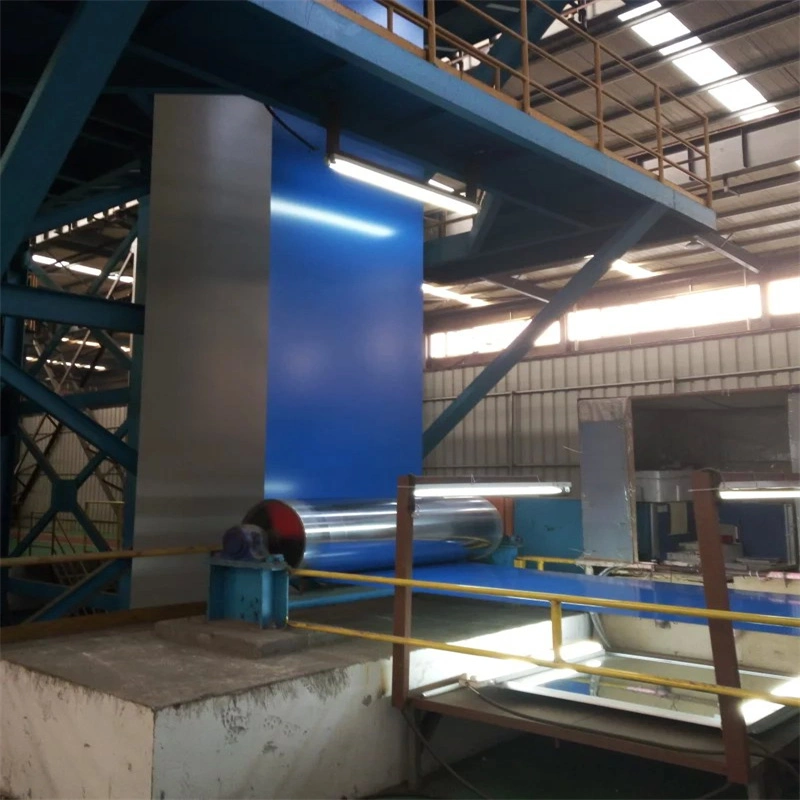 Prepainted laminadas en caliente de la bobina de acero galvanizado de acero con recubrimiento de color PPGI/bobina de material de construcción en China