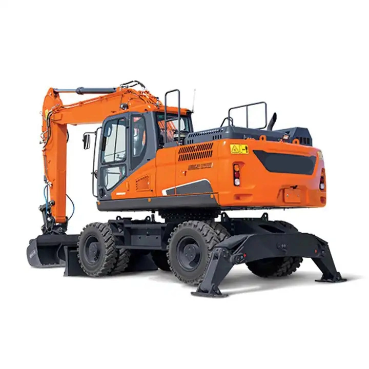 Maquinaria de construcción Volvo Design 13 Ton Wheel Excavator para la venta