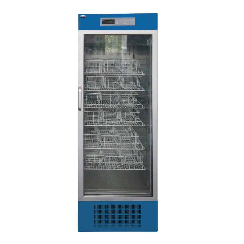 Blood Bank Equipment 4 Degree 360L Medical Grade Blood Storage Refrigerator with Cfda Certified