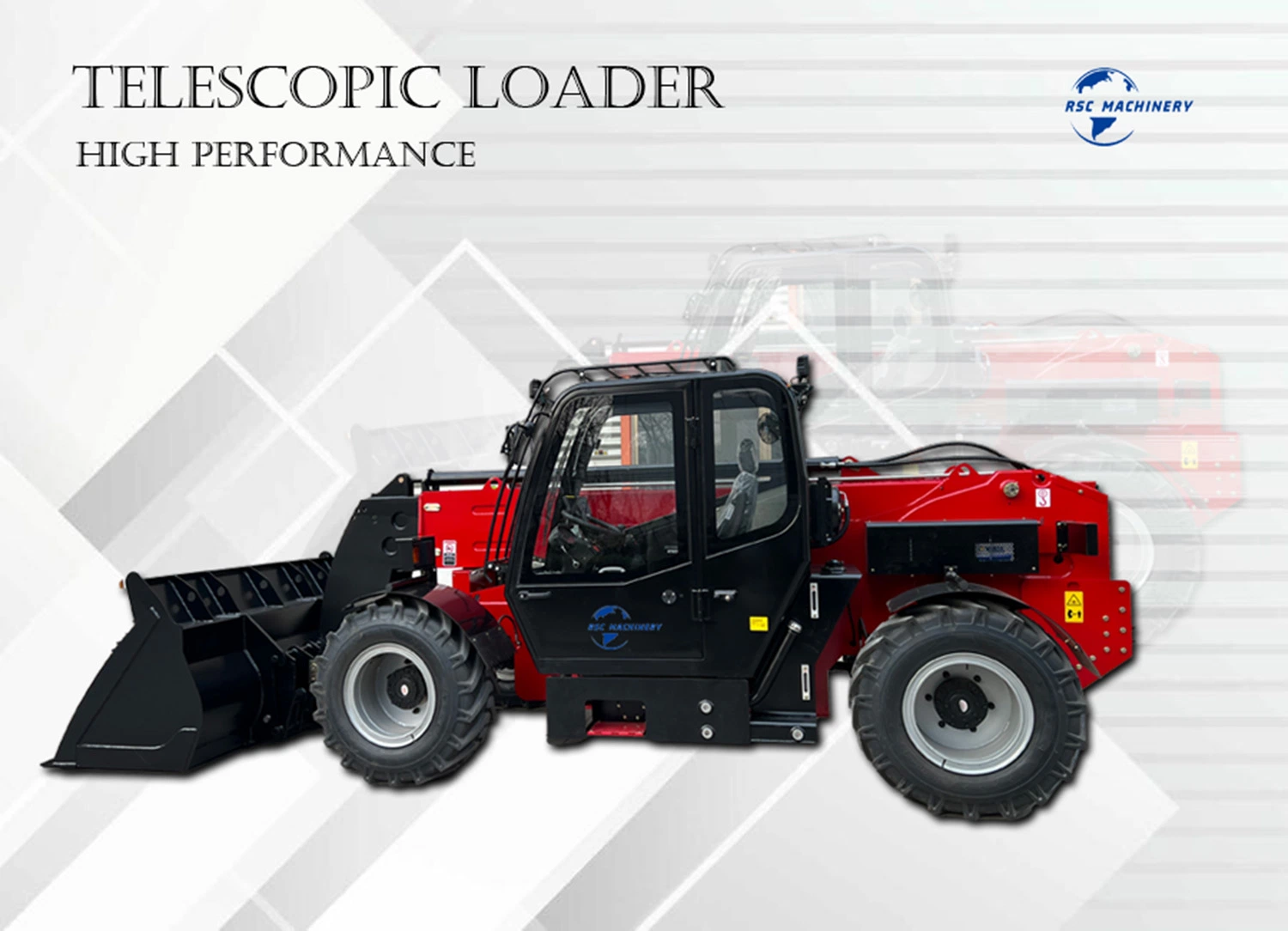 User-Friendly Telehandler Telescopic Loader Easy to Operate and Control with Intuitive Interfaces