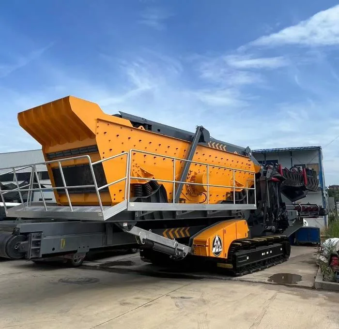 China Supplier High Quality Concrete Waste Recycling Plant Stone Mobile Crushing Plant