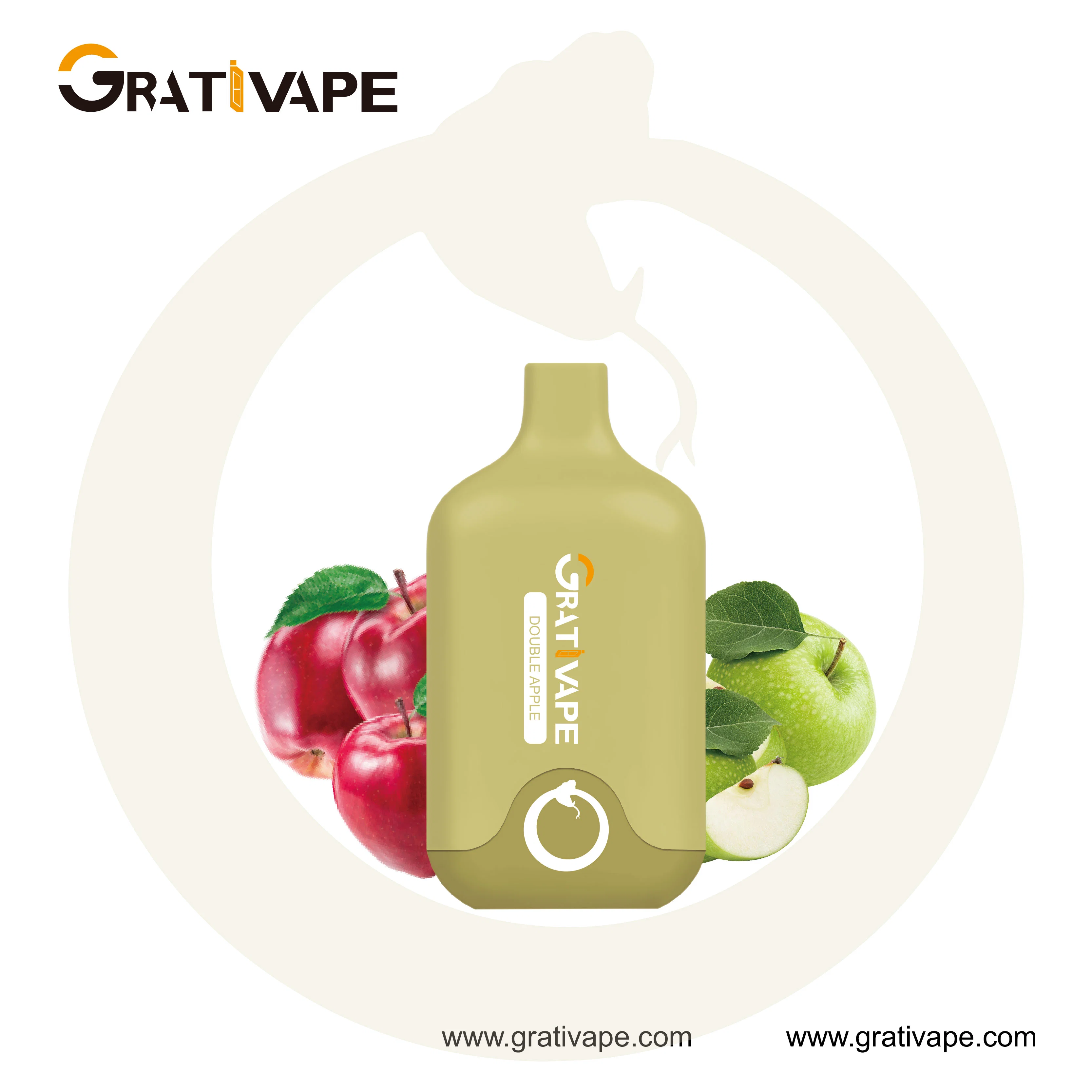 Mini E-cigarrillo Grativape Grab 6000 Puff 12ml 5%fábrica de cigarrillos electrónicos desechables NIC