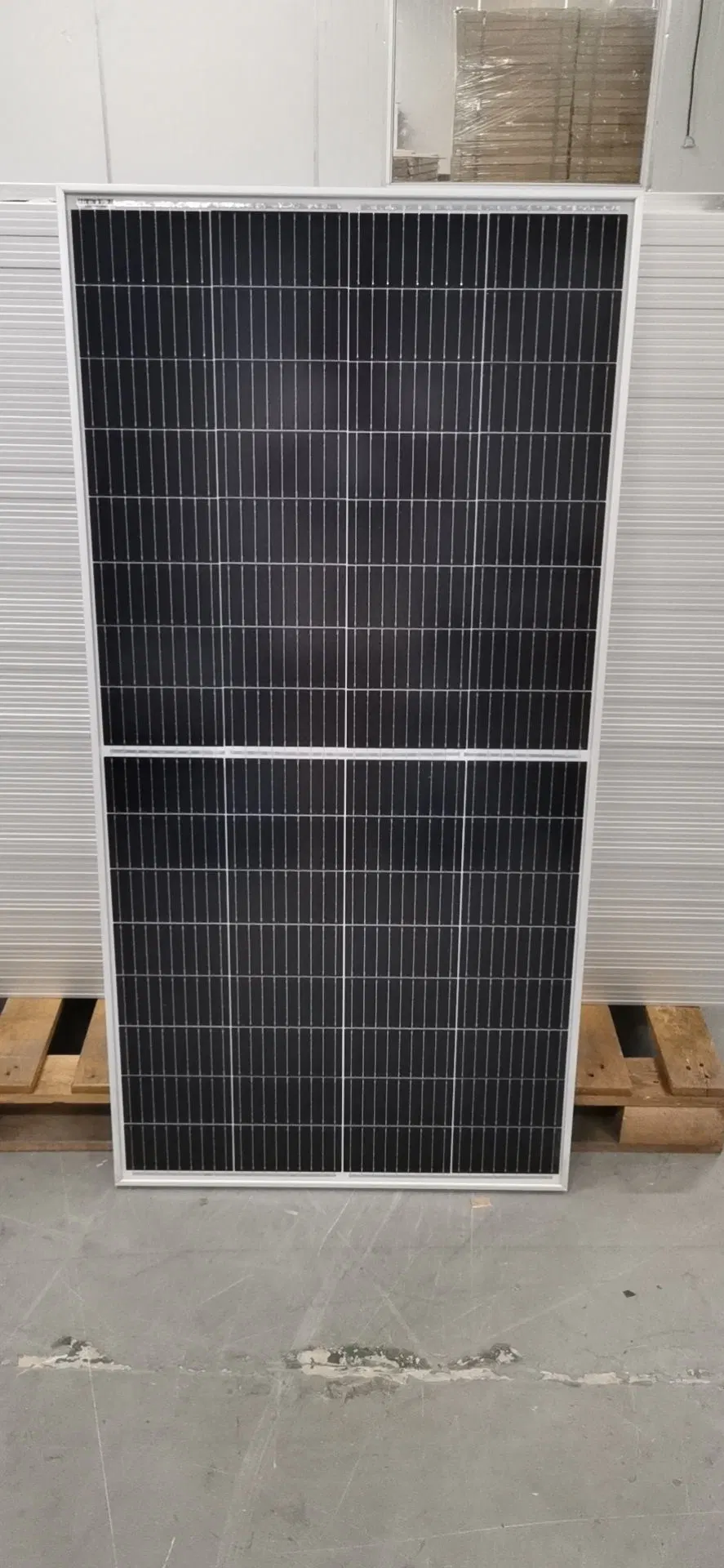 La mitad de el corte B Grado monocristalino de media celda 9bb off-Grid de paneles solares