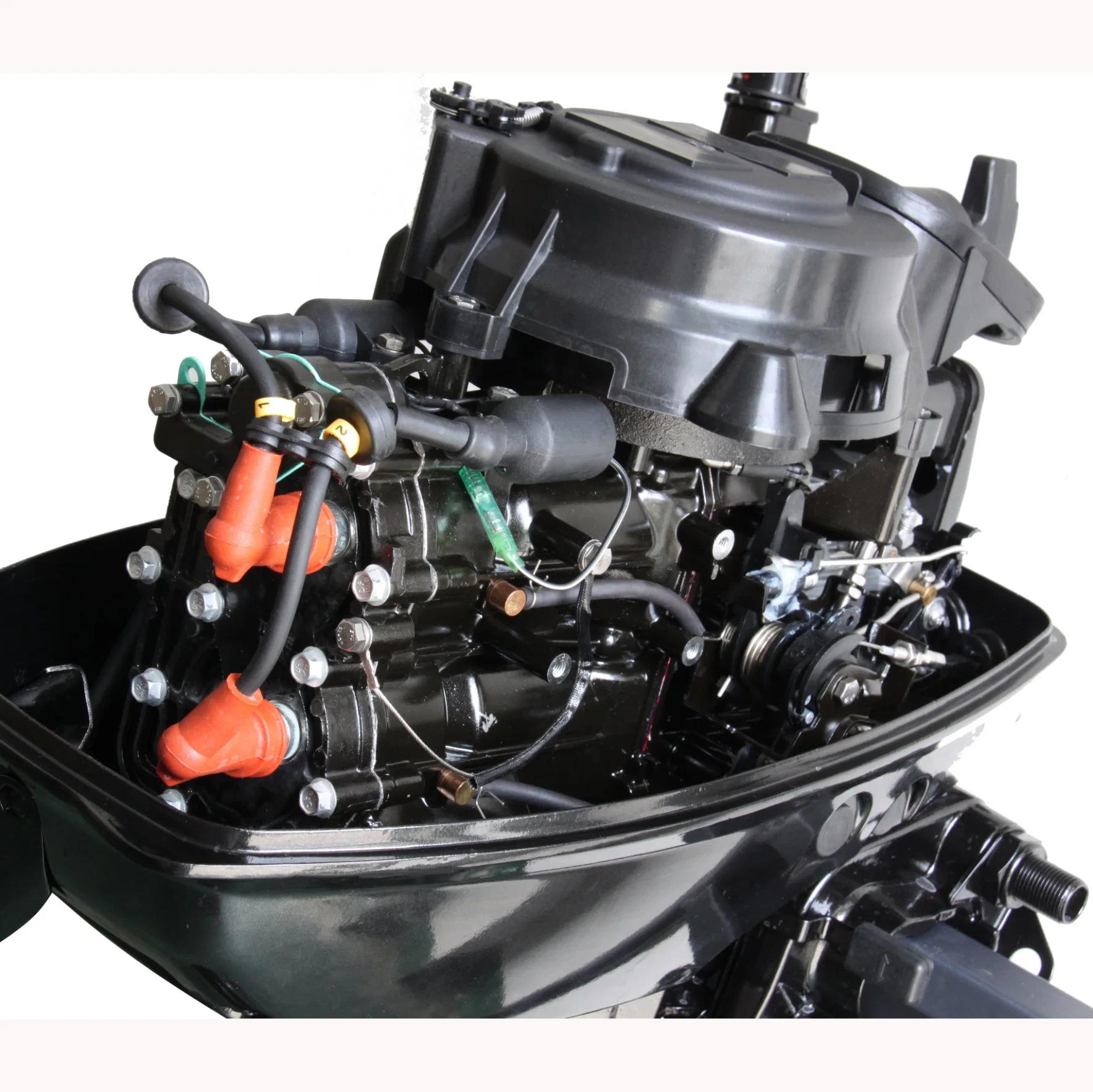 Motor fuera de borda de 15HP de 2 tiempos compatible con Yamaha