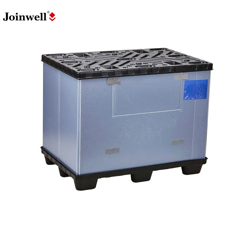 Collapsible Industry Food Storage Plastic Pallet Container and Folding Plastic Storage Container