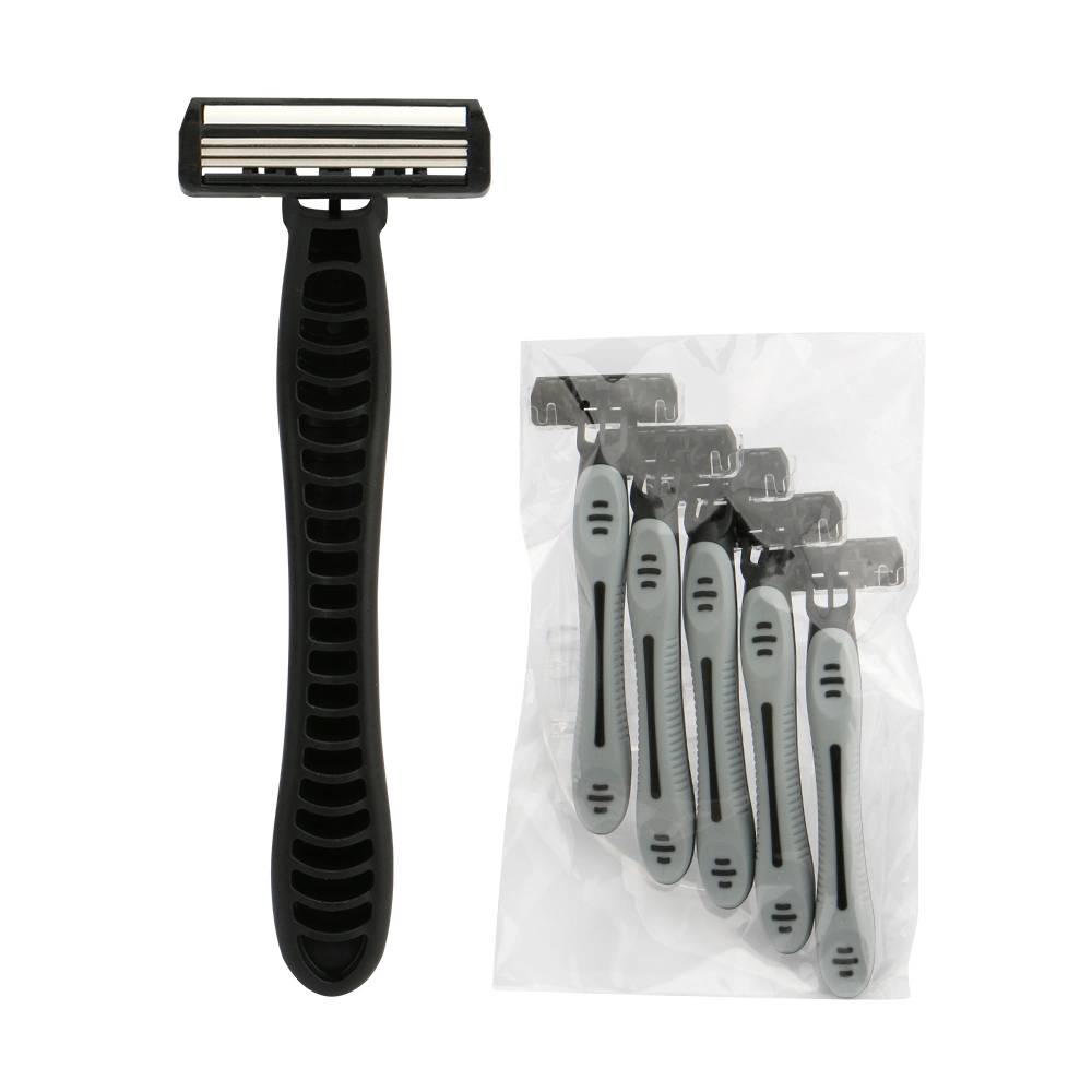 D317L Triple Razor Blade Haarentfernung 3pcs/Set Rasierer Einweg-Sicherheit Rasiermesser