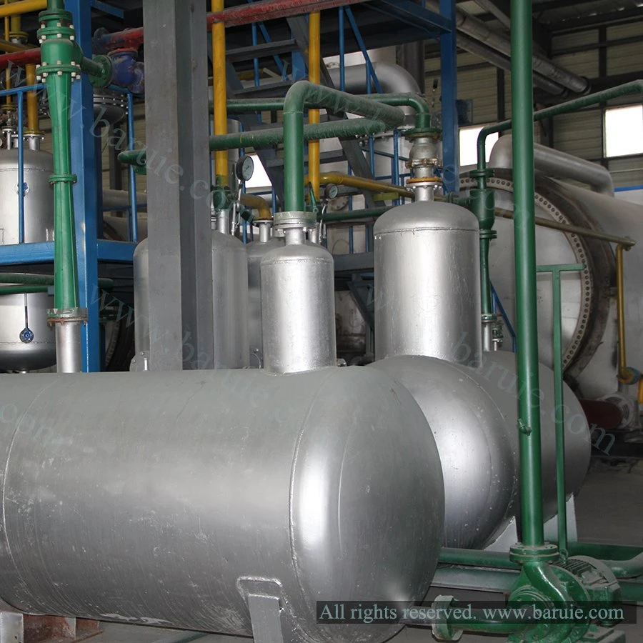 Semi Continuous Waste Engine Oil Recycling Vacuum Distillation Plant to Base Oil