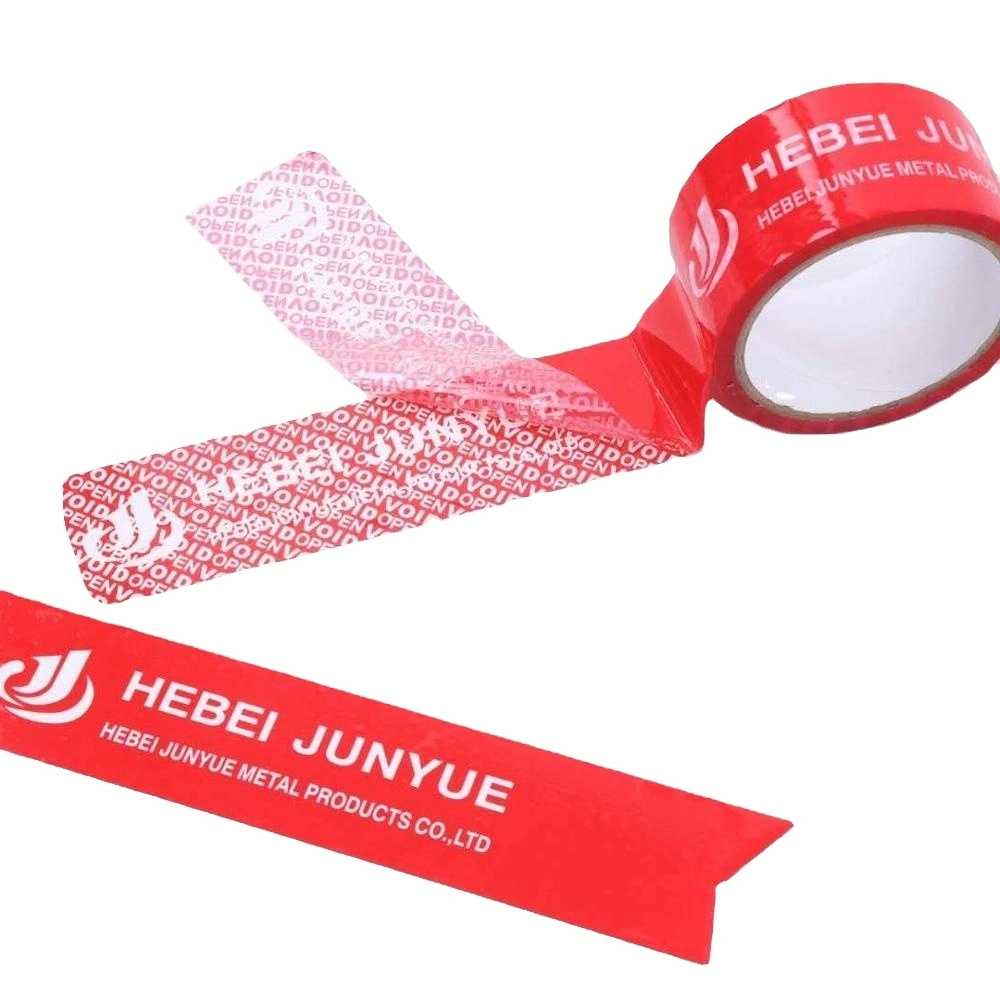 Custom Printing Tamper Evident Carton Sealing Adhesive Security Void Open Warranty Tape