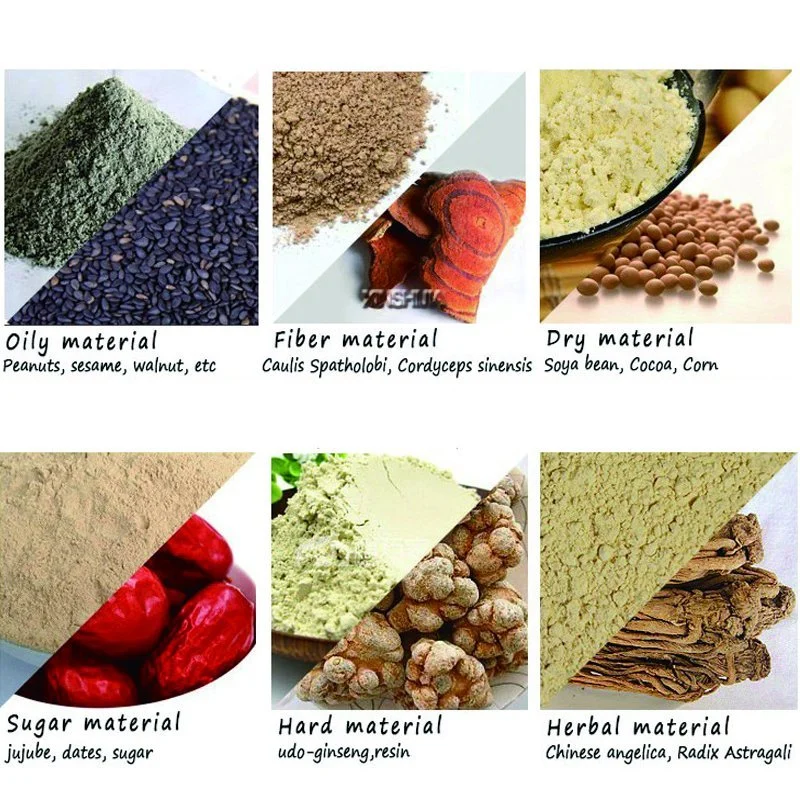 High Performance Medicine Spice Cassava Corn Grian Herb Flour Mill Crush Grind Equipment