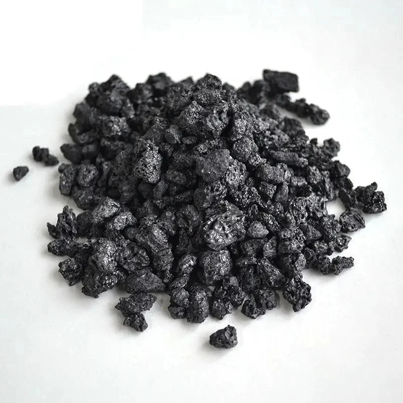 Recarburant à haute teneur en carbone Coke de pétrole calciné (CPC, GPC) Taille 0-10mm