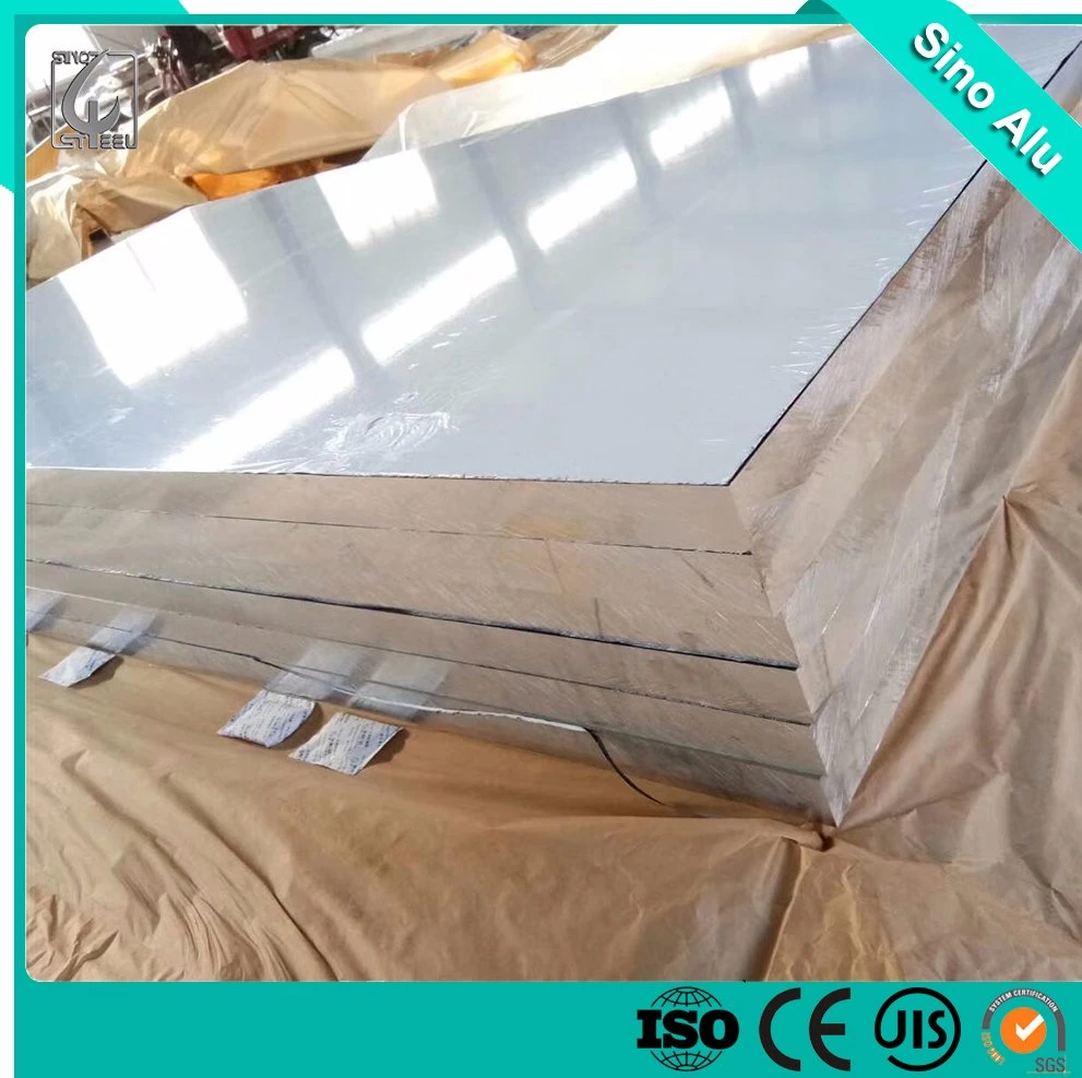 Auto partes de la placa de aleación 3003 3004 3005 3015 Hoja de aluminio laminado reflectante