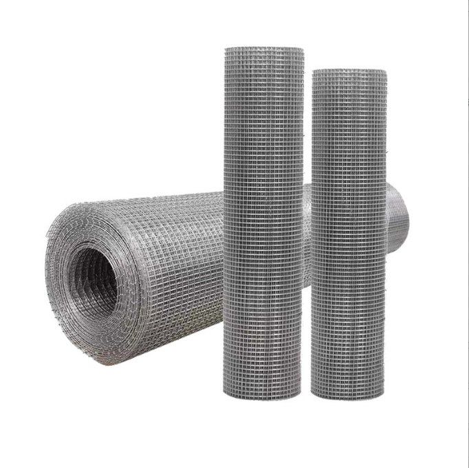 Galvanized or PVC Coated Steel Welded Wire Mesh