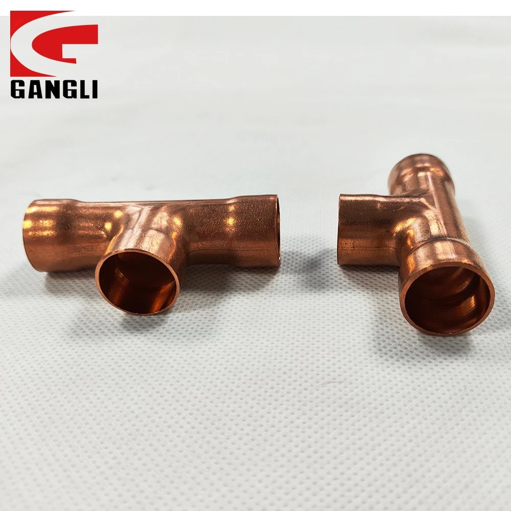 Gangli Factory High quality/High cost performance  Hydraulic T-Type Pipe Fittings Air Conditioner for Midea, Daikin, Gree, LG and So on