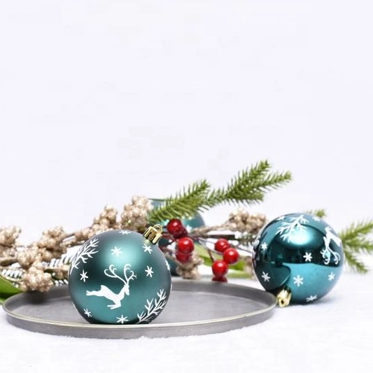 Christmas Ball for Wedding Party Decoration Supplies Hook Ornament Craft Gifts