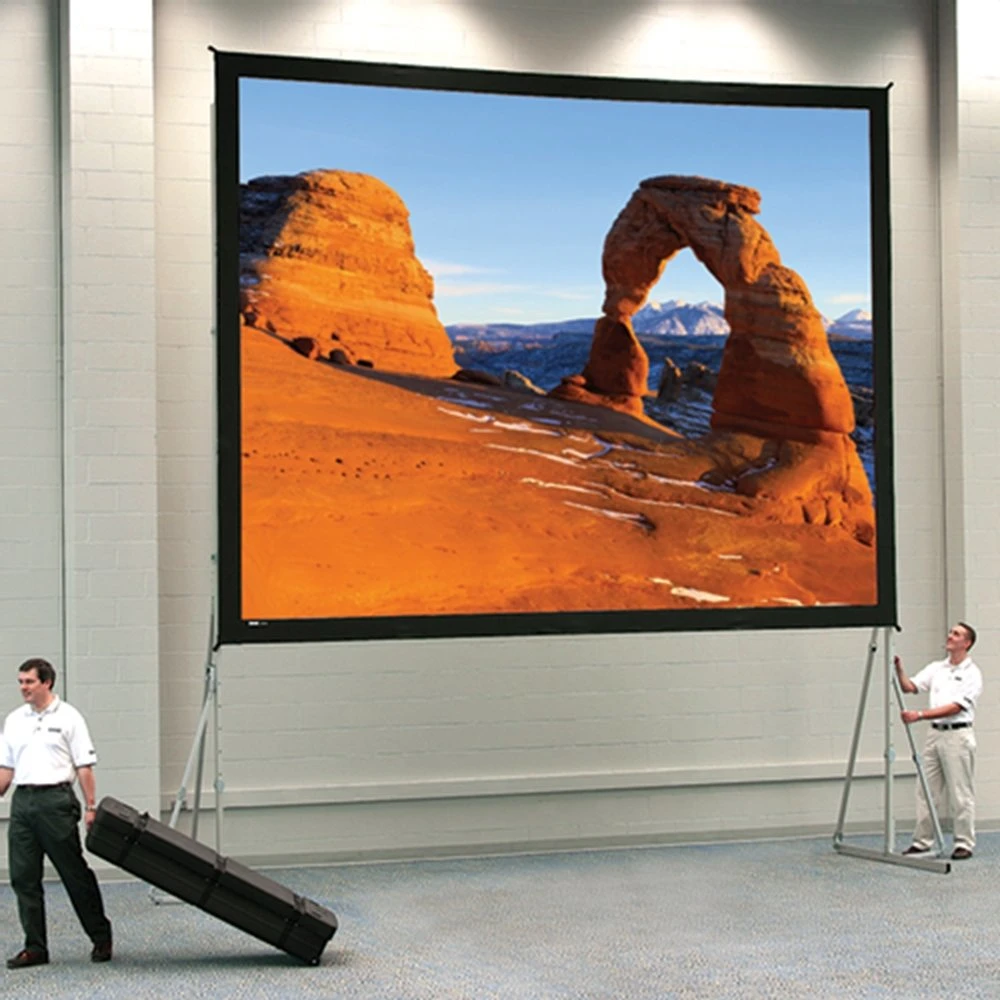 300" Fast-Fold Front/Rear Projection Screen/Fast Fold Screen/Large Outdoor Projection Screens