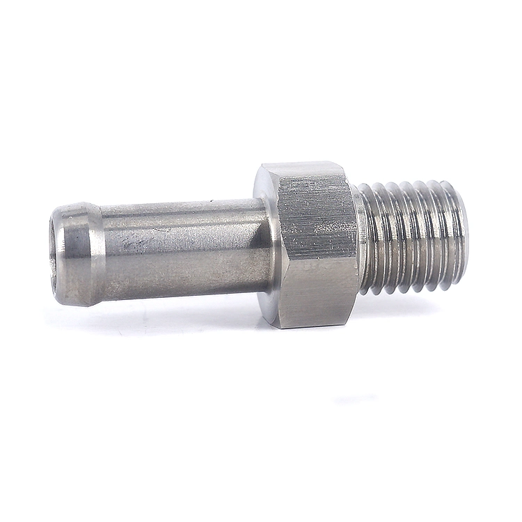 Made in China Machine Car Spare Part Custom High quality/High cost performance  CNC Machining Parts Stainless Steel Aluminum Titanium Bolt Pipe Fittings Threaded Joint Accessories