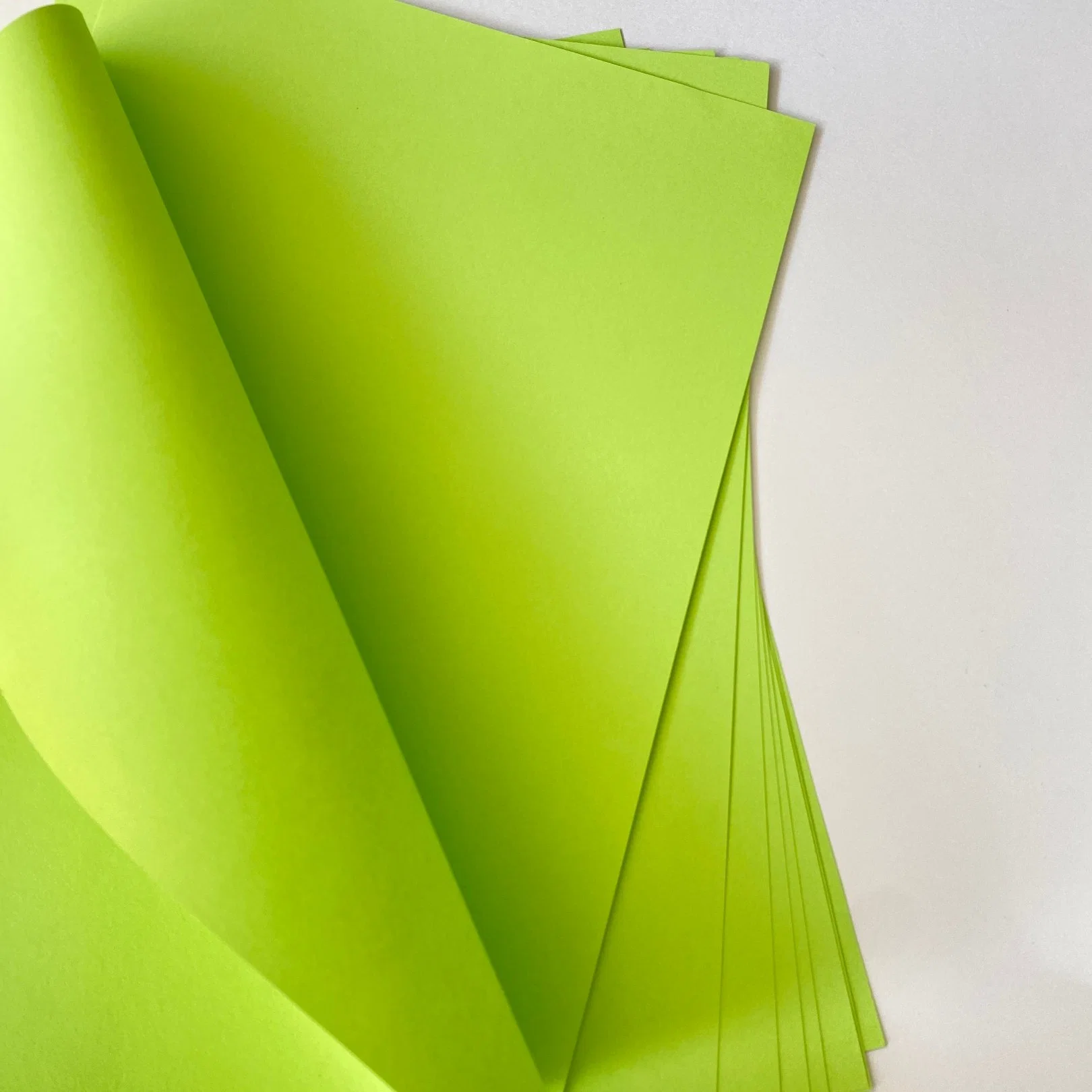 180g carton vert couleur papier Origami enfants adulte Décorateur fait main Jouet pour enfants en carton découpé en papier