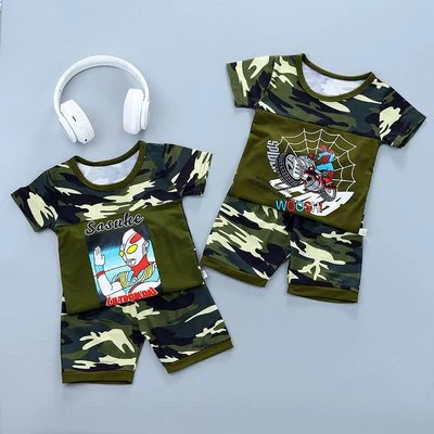 Commerce de gros de vêtements de camouflage d'enfants personnalisés