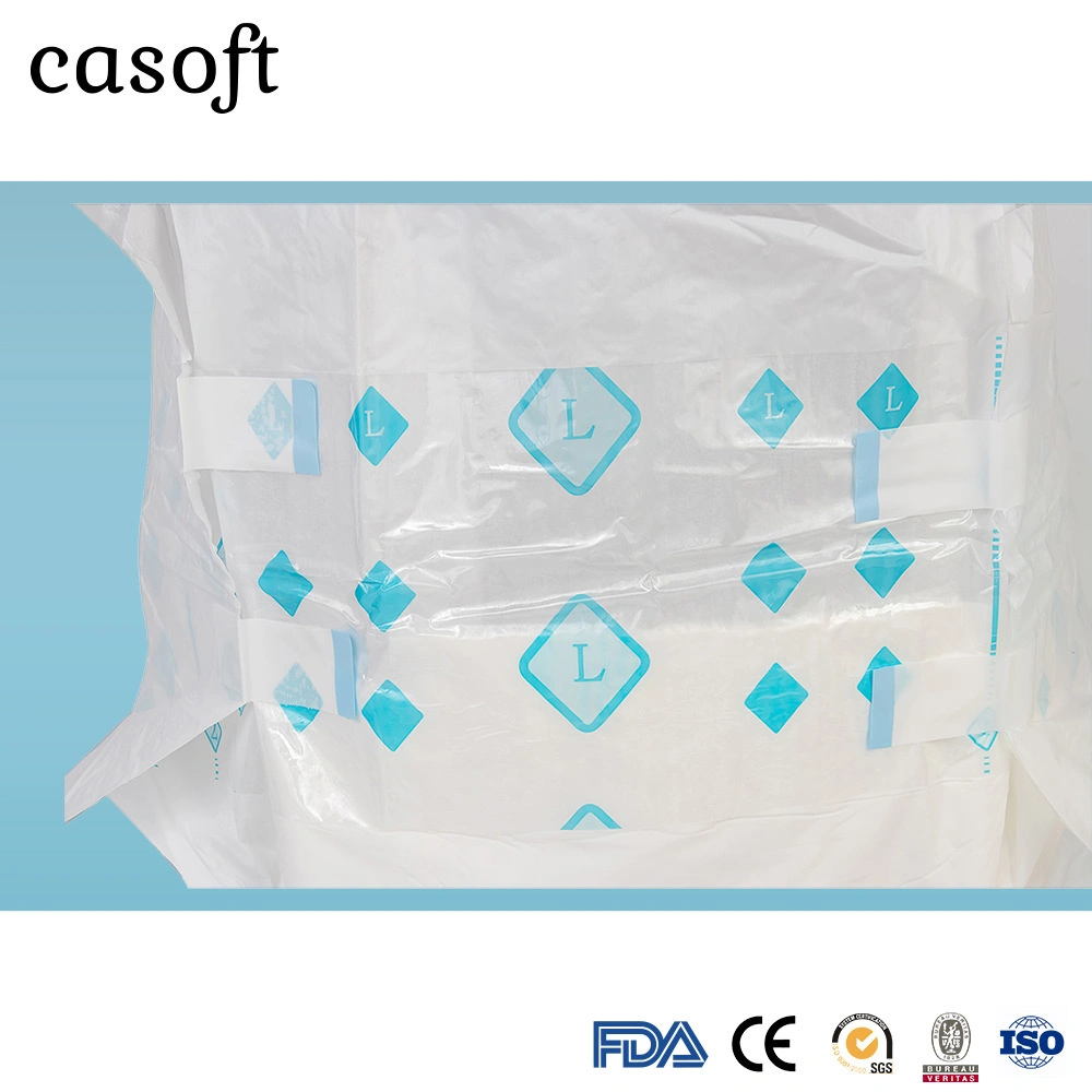 De alta calidad OEM Casoft desechables pañales adulto Unisex con fichas de absorción de la incontinencia moderada pañal adulto toalla sanitaria para Rusia y Estados Unidos y Australia/Brasil