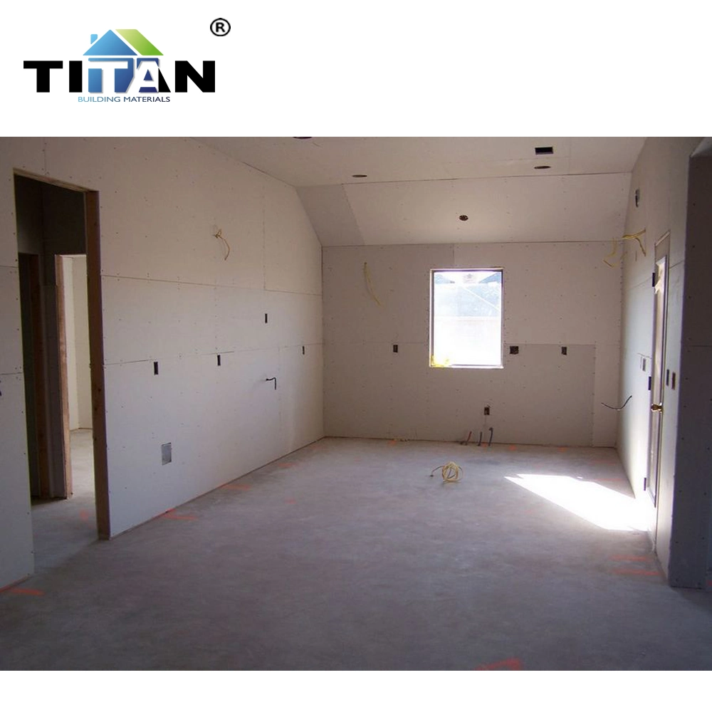 Unit Weight 9mm Thick Gypsum Board for Ceiling Guangdong